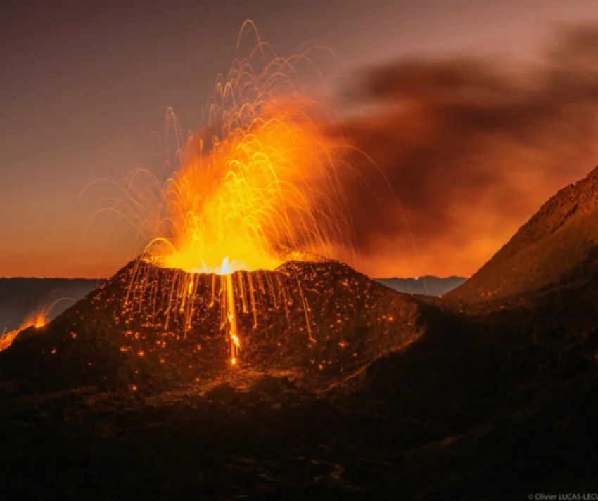 Piton de la Fournaise Ilha da Reunião